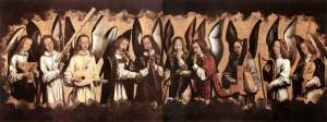 Memling's angel musicians, all of them.